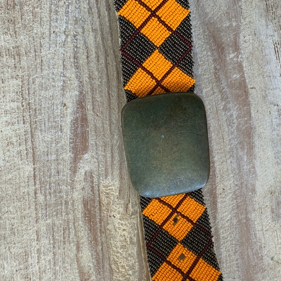 Vintage Romeo Gigli Beaded Belt main image 4